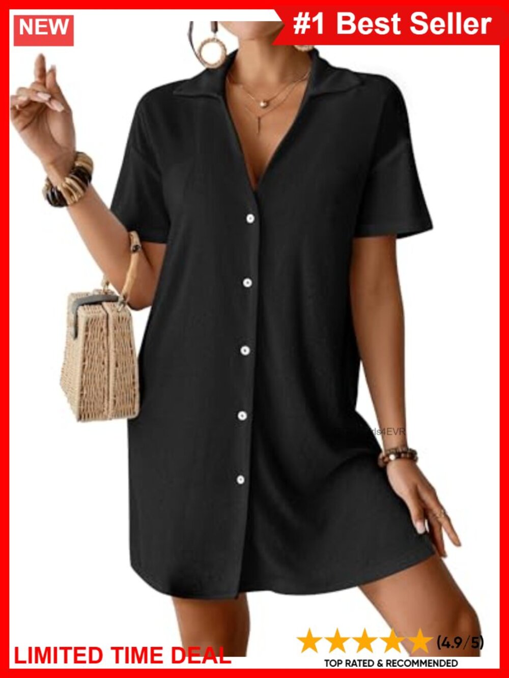 Terry Cloth Swimsuit Cover Up Button Down Beach Shirt